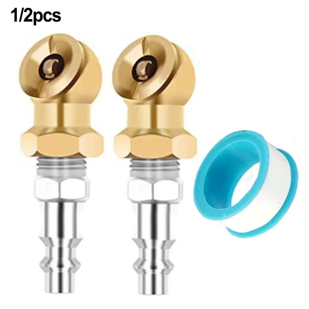 Ball Inflator Air Clamp Kit for Air Compressor (14 Inch, 14NPT Connector)