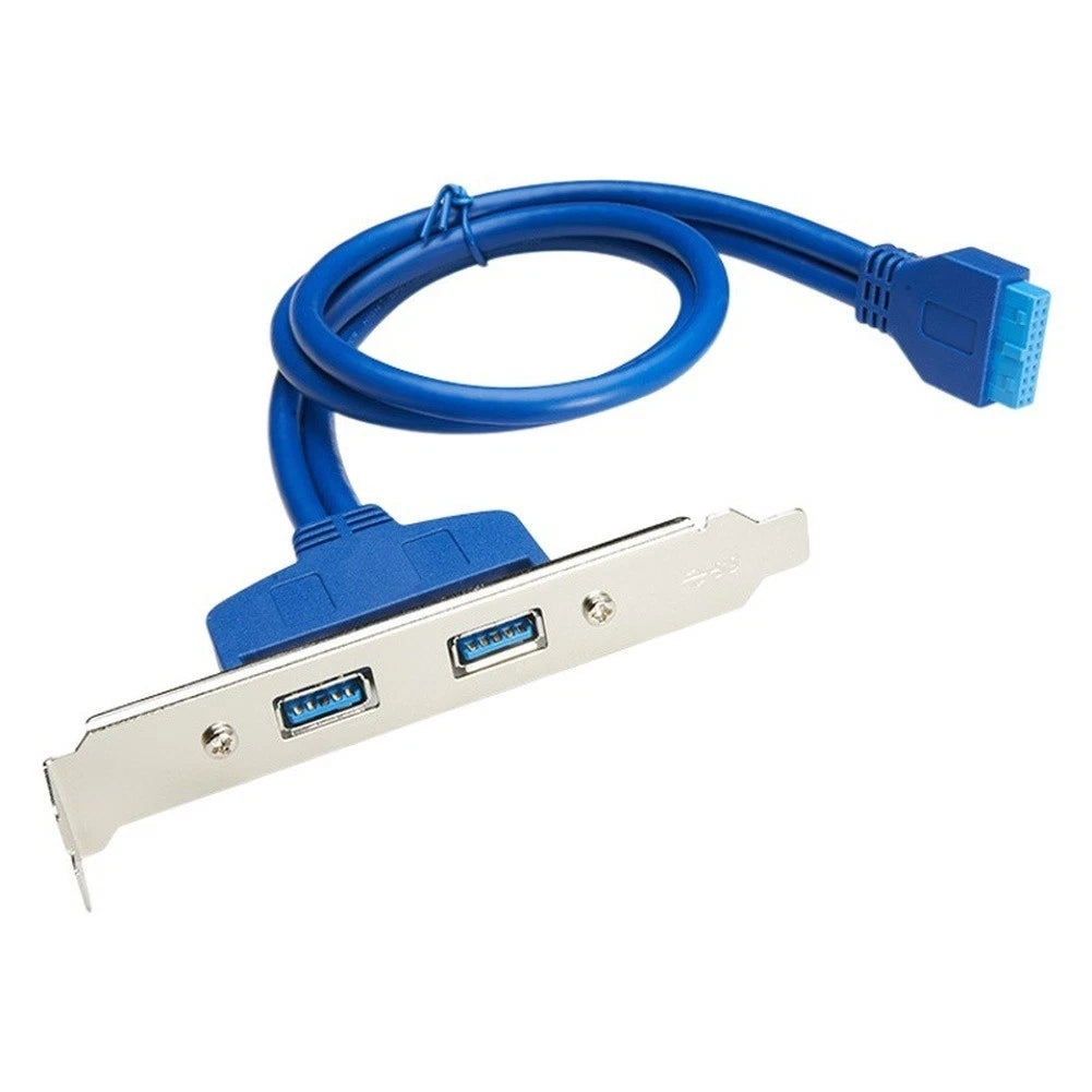 USB 3.0 20Pin Front Panel Adapter Cable for PC Case (50cm)