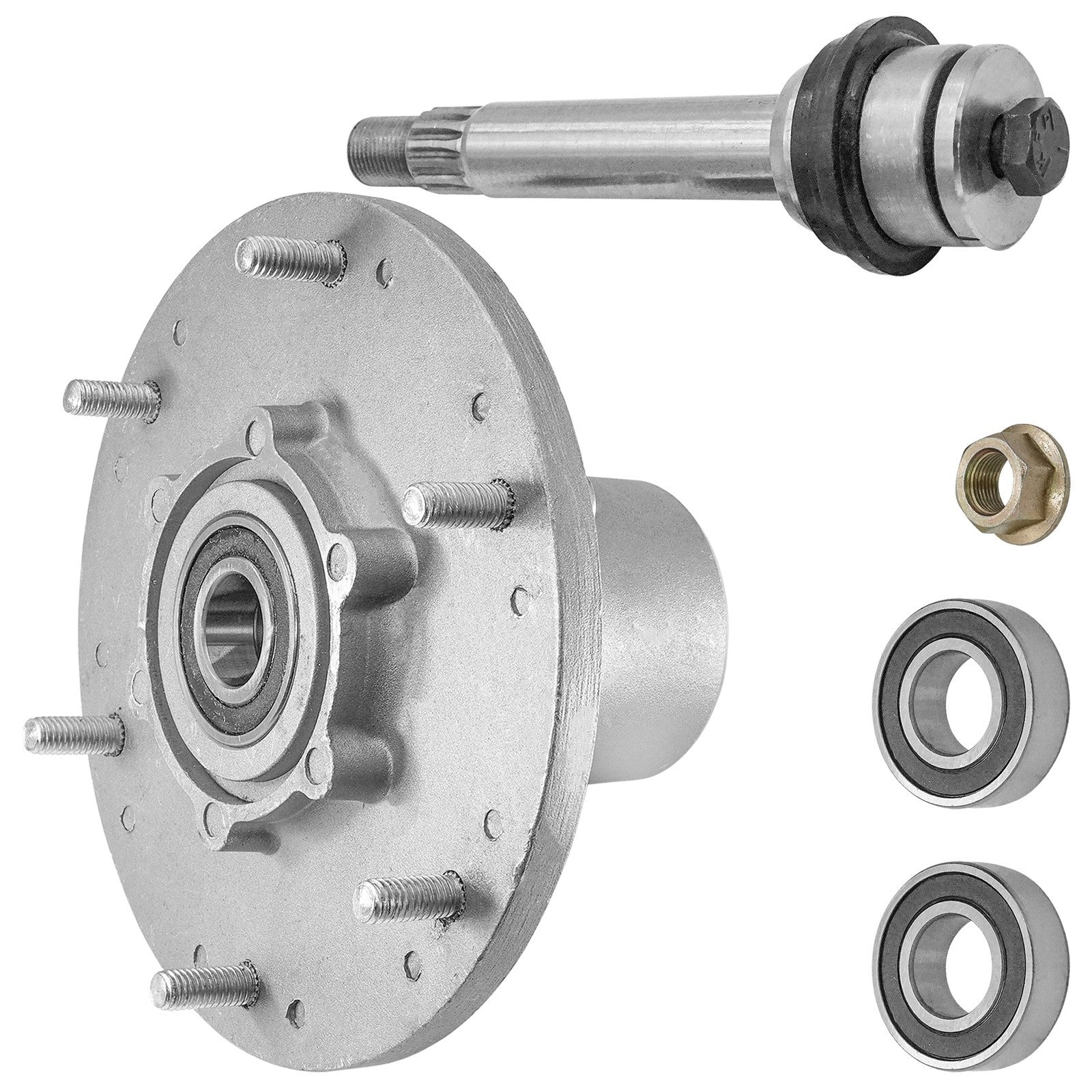 Deck Spindle and Shaft Replacement for Exmark LZE730GKA604 (2012–2020)