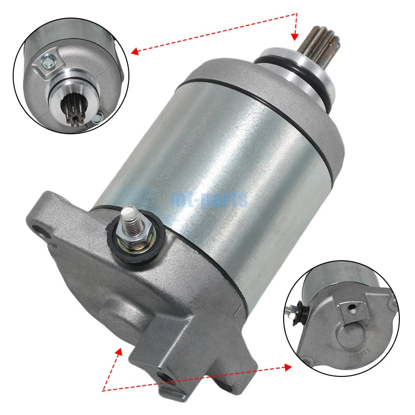 Starter Motor for Derbi Boulevard 125 (2002–2010) / GP1 125 Racing (2006–2009)