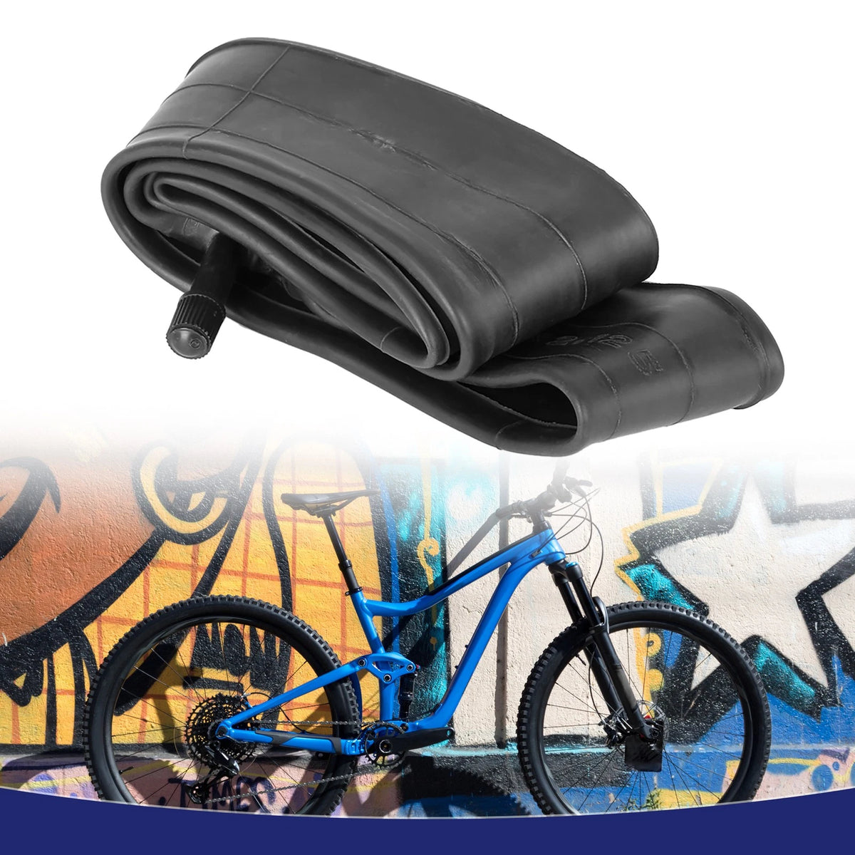 14 Inch Bike Inner Tube 14 x 2.125 with Valve Universal for Bicycle (1)