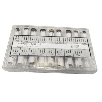 Luminous Watch Hands Pin Set for (Minute .70, Hour 1.20, Second .20mm)