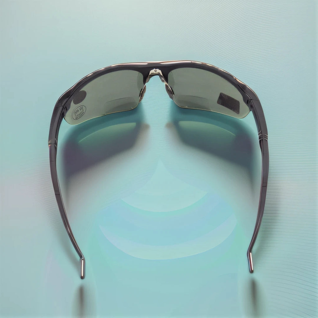 Polarized Bifocal Sunglasses with TR90 Frame +2.5 Magnification