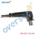 Handle Steering Poignee for Yamaha Outboard 2T 4 5HP (6E0-42111-02-4D, 6E3 91756M)