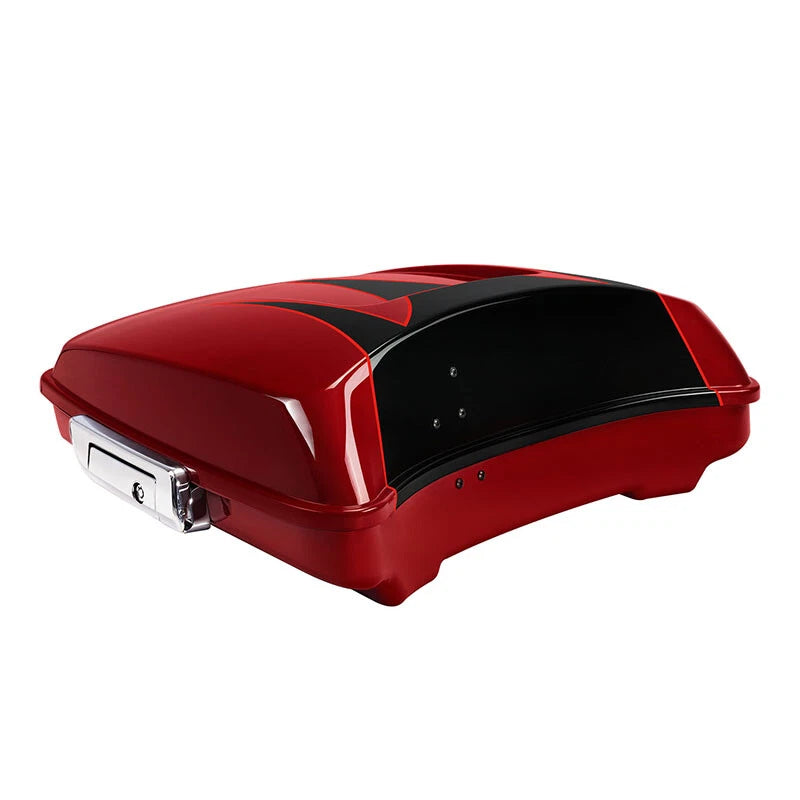 Razor Trunk for Harley Road Glide (2014–2025) Starfire Black/Atomic Red
