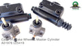 2X Brake Master Slave Cylinder Kit for Case 480C 580C