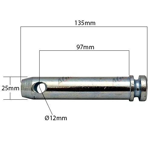 CAT 2 Top Link Pin for David Brown Tractors