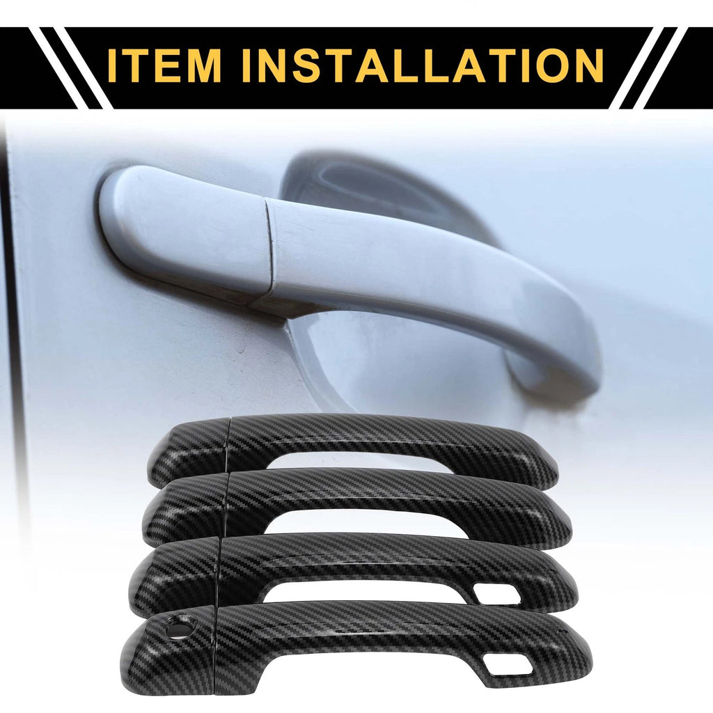 Exterior Door Handle Cover Set for Toyota 4Runner (2010–2019)
