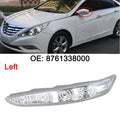 Left Side Turn Signal for Hyundai Sonata (2009–2015) - White ABS