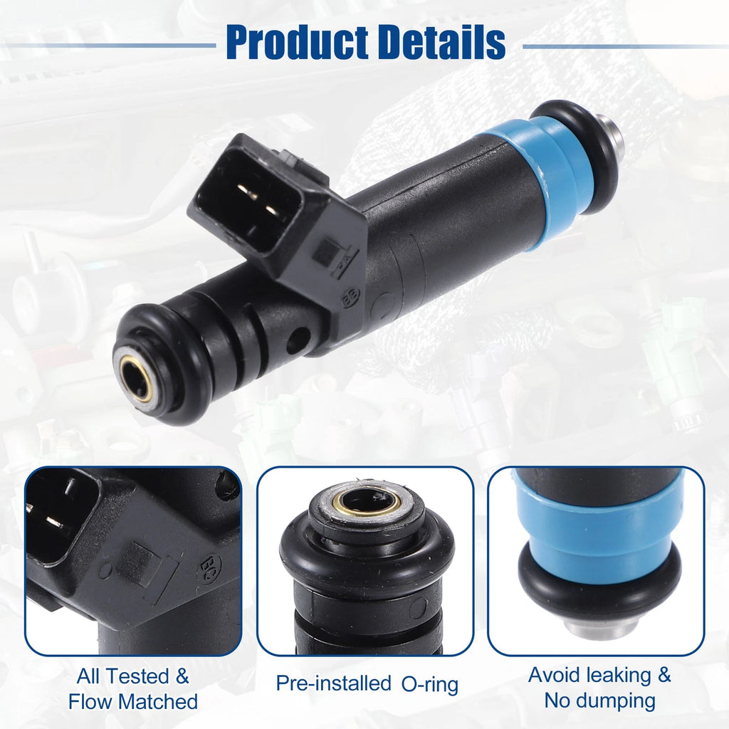 8pcs Fuel Injector Nozzle Replacement for Chevrolet Camaro (1985–2002)