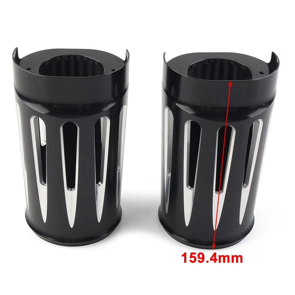 Fork Boot Slider Covers for Harley Electra Street Road Glide King CVO (2014–2022)