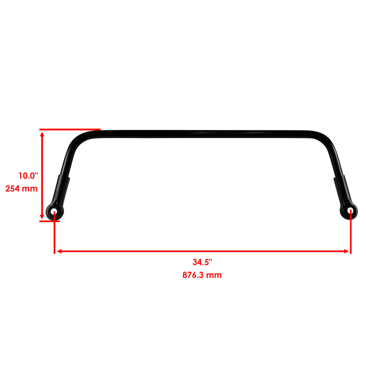 Rear Suspension Stabilizer Sway Bar Replacement for Polaris Ranger 700 4X4 (2007–2008)