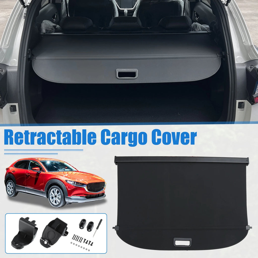 Retractable Cargo Cover Waterproof for Mazda CX-30 (2020–2023)