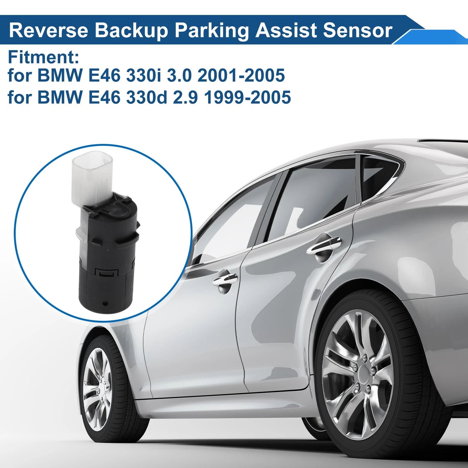 Reverse Backup Parking Sensor for BMW E46 330i (2001–2005) No.66218380318
