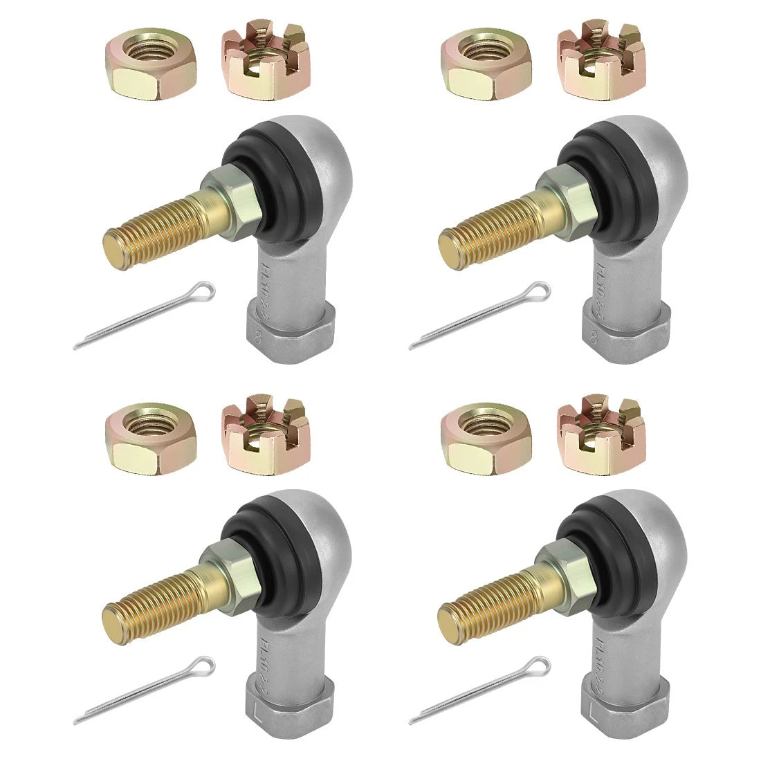 2 Sets Tie Rod End for Polaris Trail Boss 350L, Trail Blazer, Big Boss 250 (1995–2005) 7060147