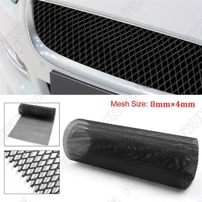 Universal Black Mesh Grille Net for Car SUV (40'' x 13'')