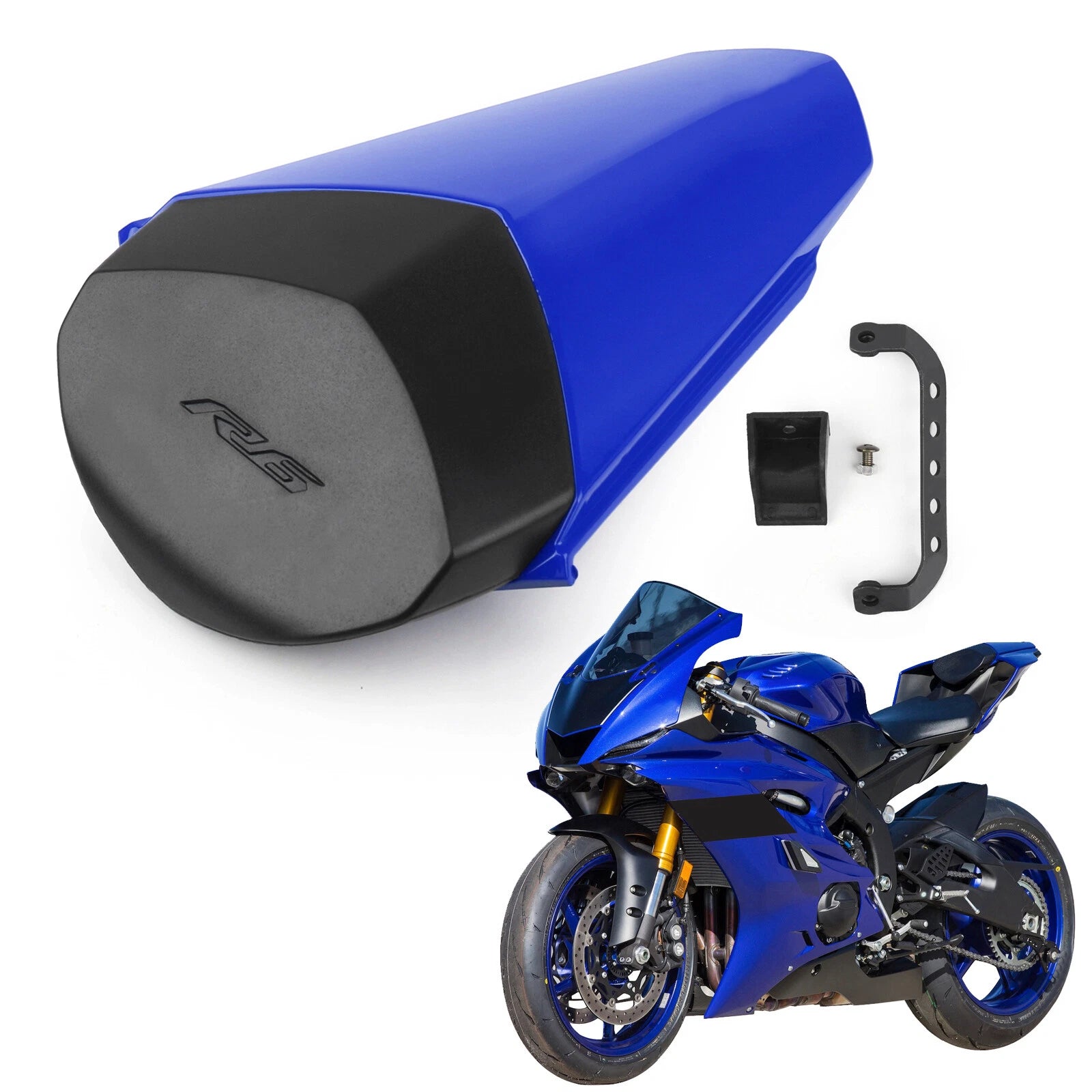 Rear Pillion Seat Cowl Fairing Cover for Yamaha YZF-R6 (2017–2023)