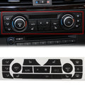 AC Climate Control Button Knob Sticker Repair Kit for BMW E90/E91/E92 (2006–2011)