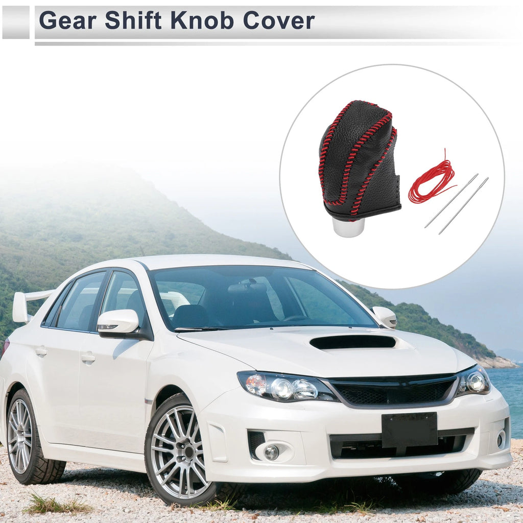 Gear Shift Knob Cover Replacement for Subaru Impreza (2017–2023) Pebbled Black