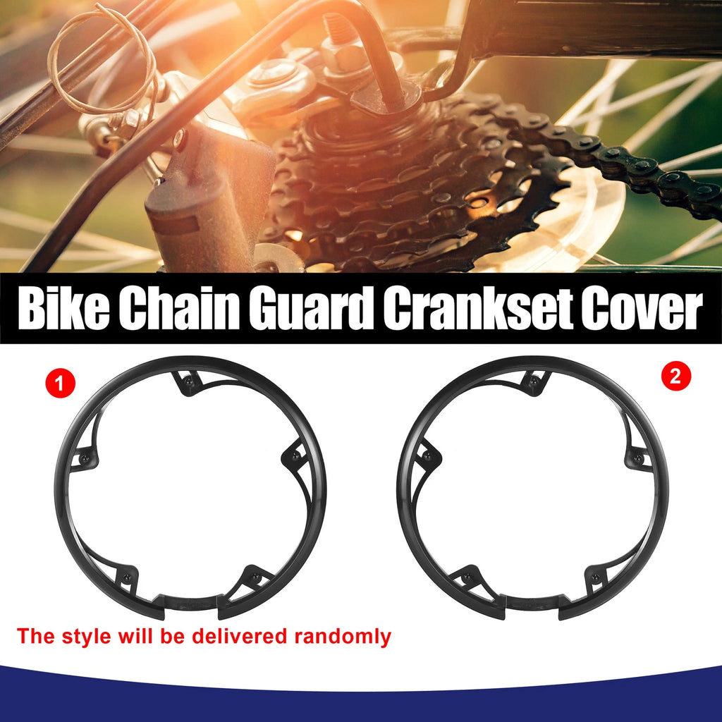 48 Teeth 5-Hole Bike Crankset Chain Wheel Cover Universal Replacement