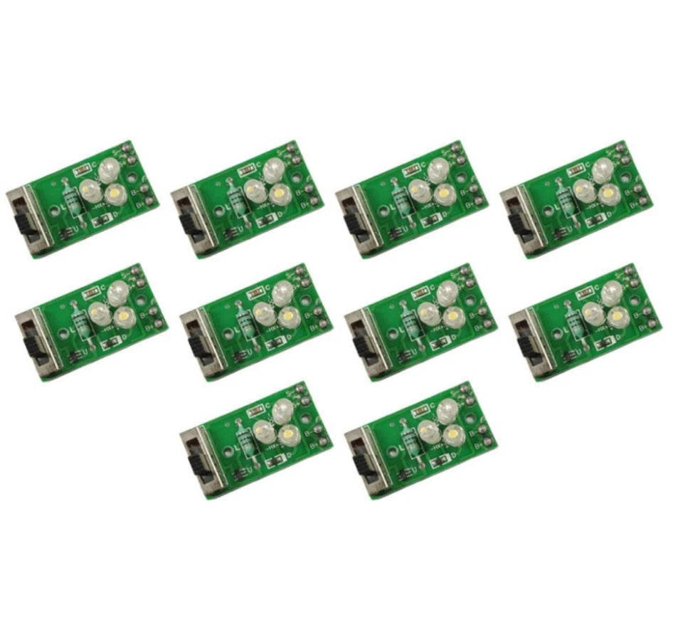 2X Solar Light Control Circuit Board for Jar Lawn and String Lights (20 Pack)
