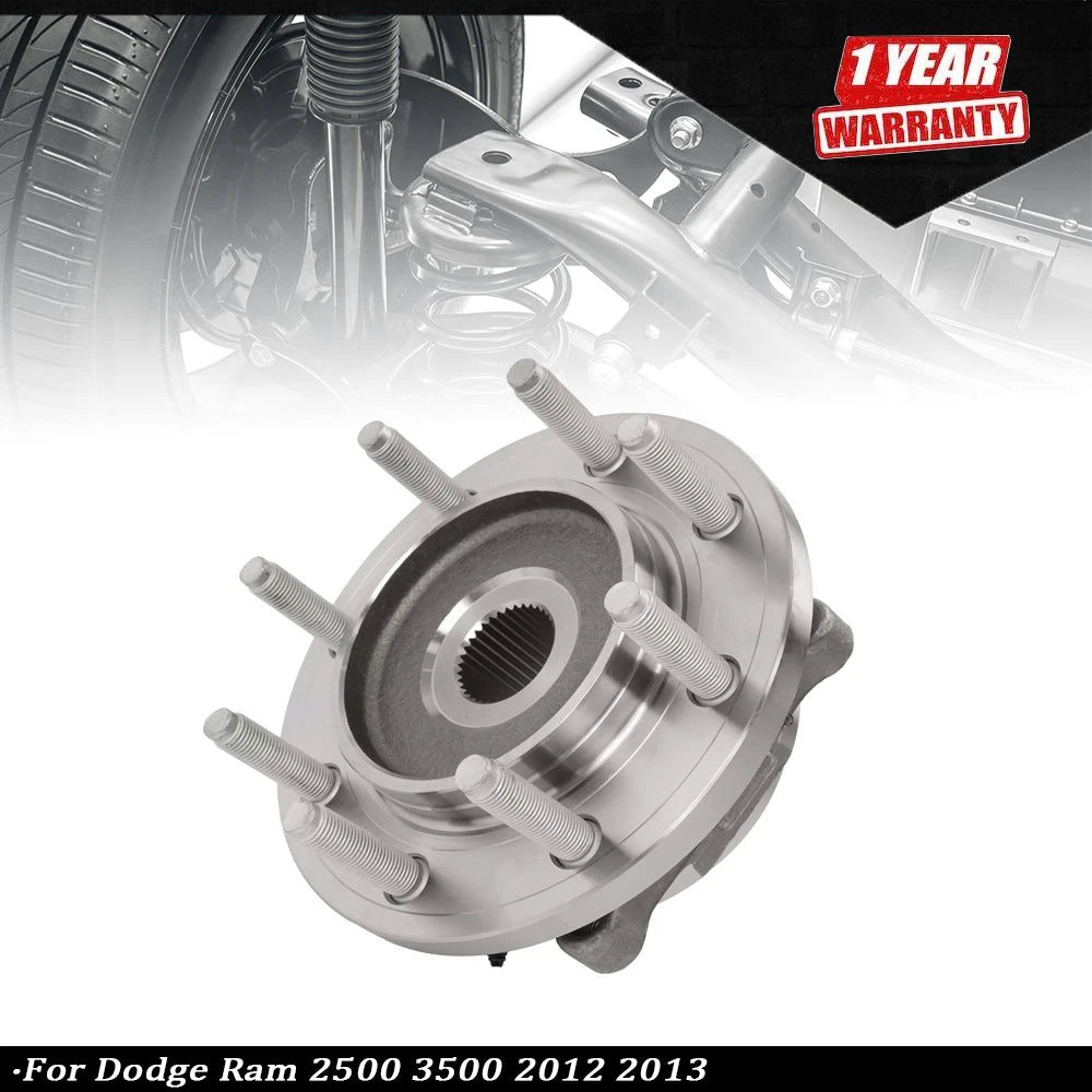 4x Front Wheel Hub Bearing Assembly for Dodge Ram 2500 3500 (2012–2013)