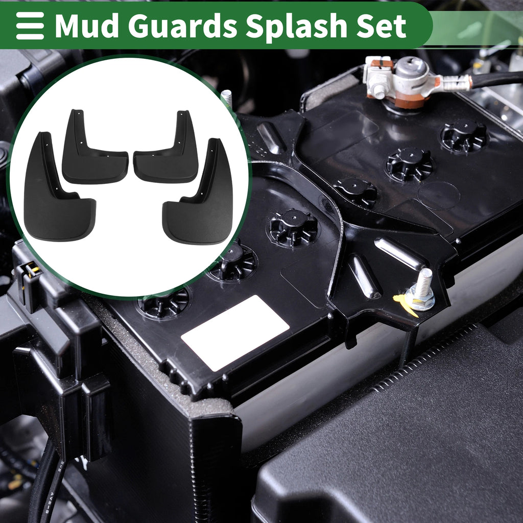 Mud Flaps Splash Guards for Chevrolet Equinox (2010–2017) W/ Mounts