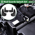 Mud Flaps Splash Guards for Chevrolet Equinox (2010–2017) W/ Mounts