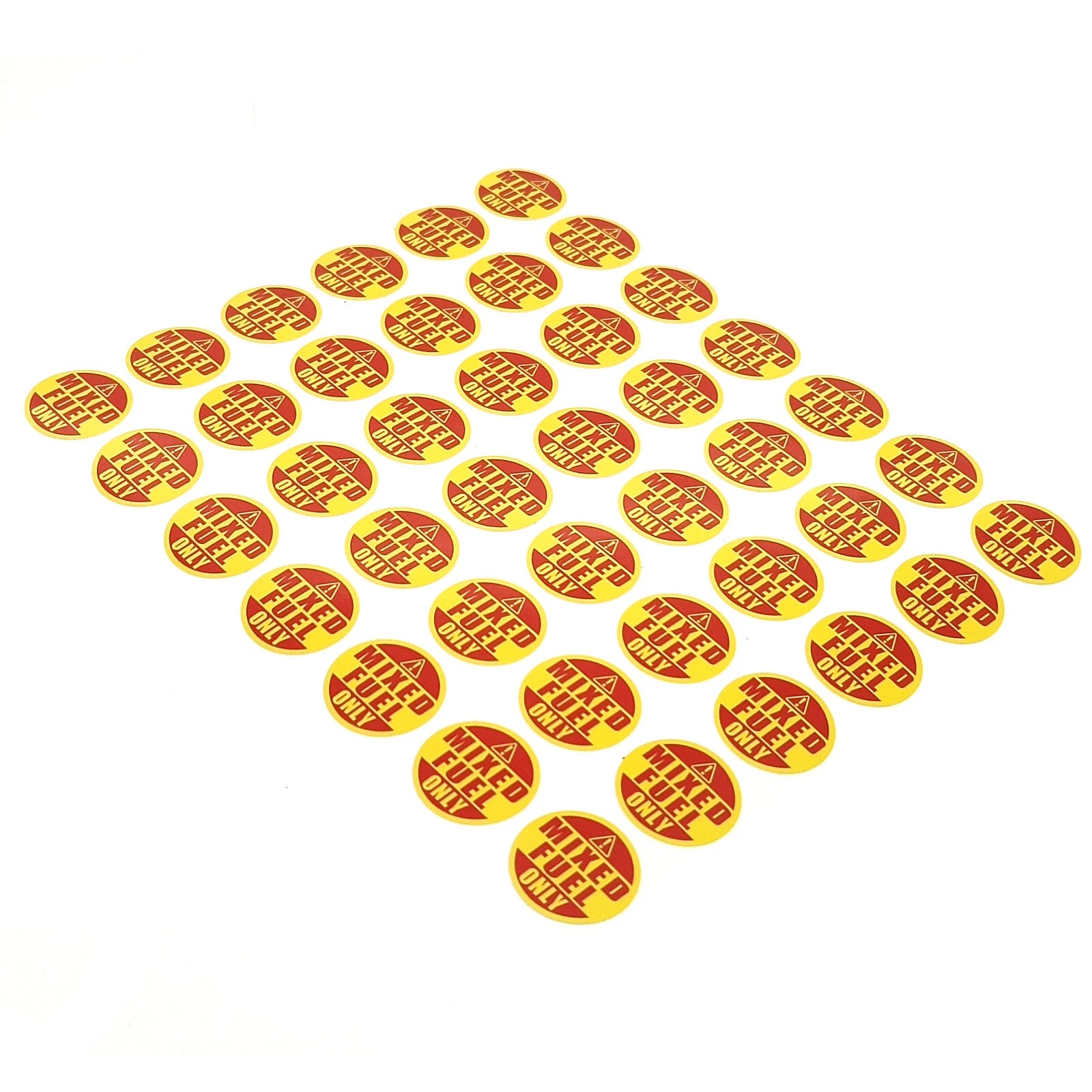 42x Vinyl Decals for Fuel Mix Ratio