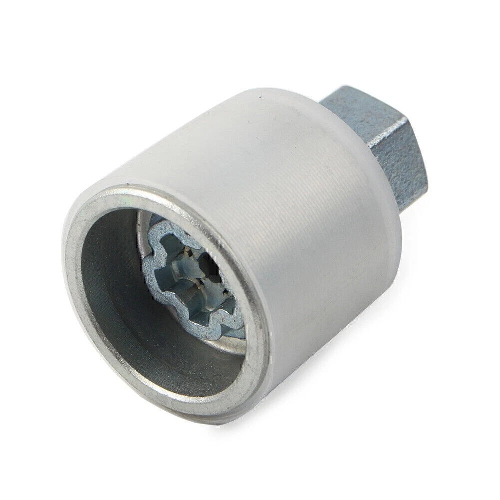 1 Pcs Car New Locking Wheel Nut Key Bolt Letter E Fit Audi