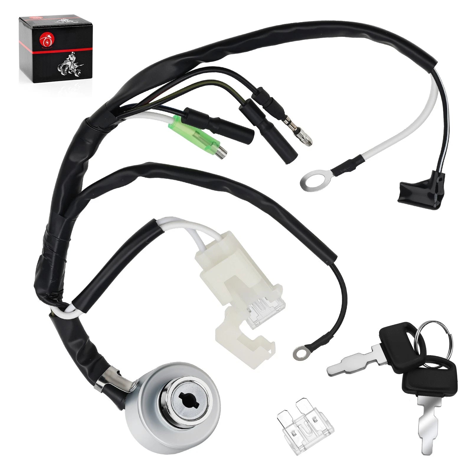 Combination Switch Assy 35100-ZJ1-842 35100-ZJ1-841 for Honda GX610 GX620 GX670 (2005–2023)