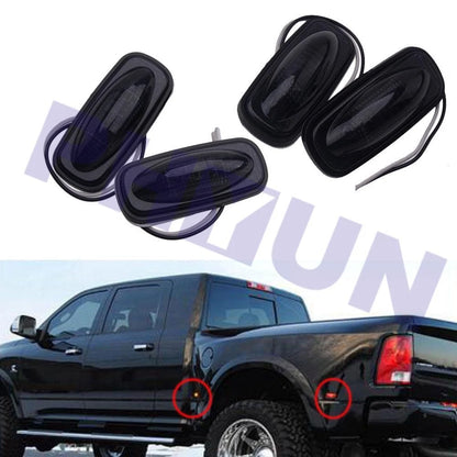 2X LED Side Marker Lights for Universal Cars SUVs RVs (DC 12V)