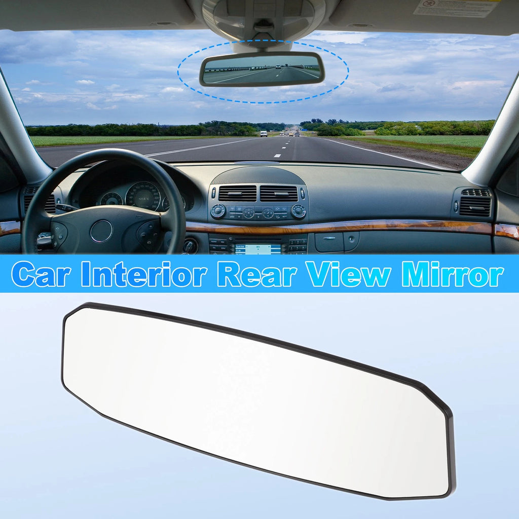 Interior Rearview Mirror Back Clip for Irregular Shape Vehicles (11.81x3.54")