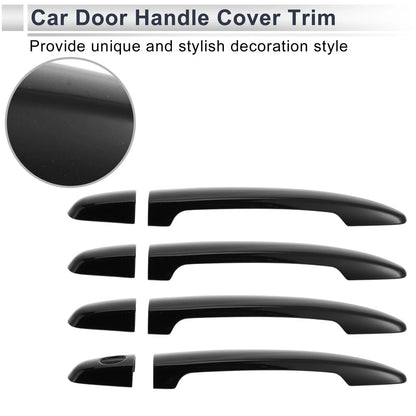 Door Handle Cover Trim for Toyota Highlander Tailgate Handle Black (2020–2023)