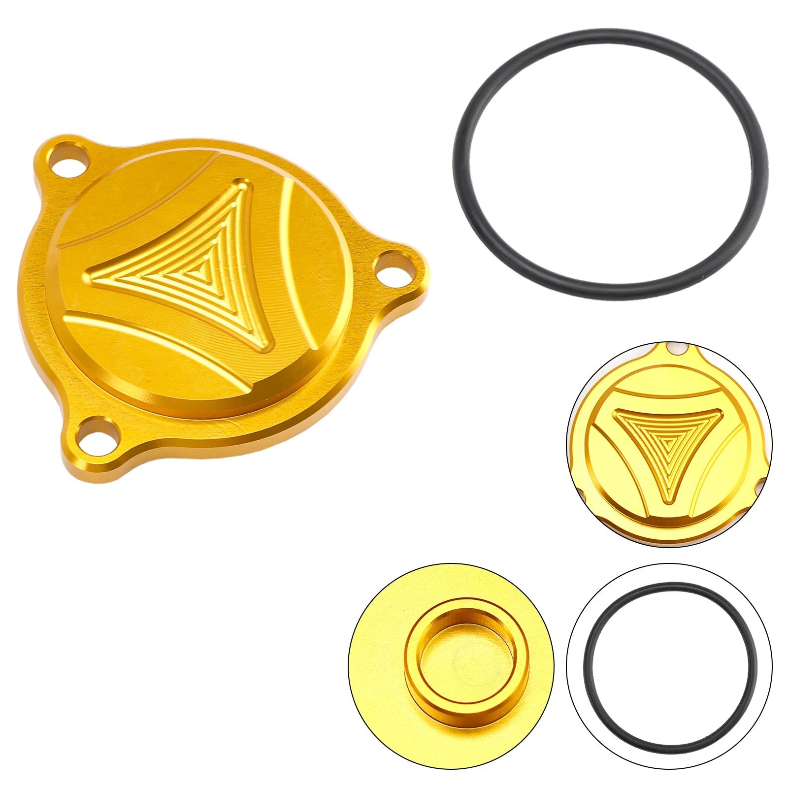 Engine Oil Filter Cover for Suzuki LTZ400 LTR450 DRZ400/400E/400S/400SM