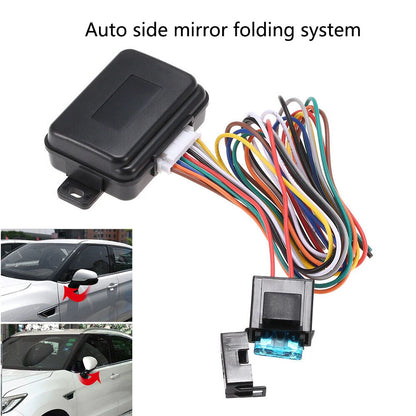 Auto Fold Unfold Side Rear View Mirror Folding Closer System Module Kit For Car