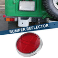Rear Bumper Reflector Replacement for Toyota Land Cruiser (1958–1973) Red