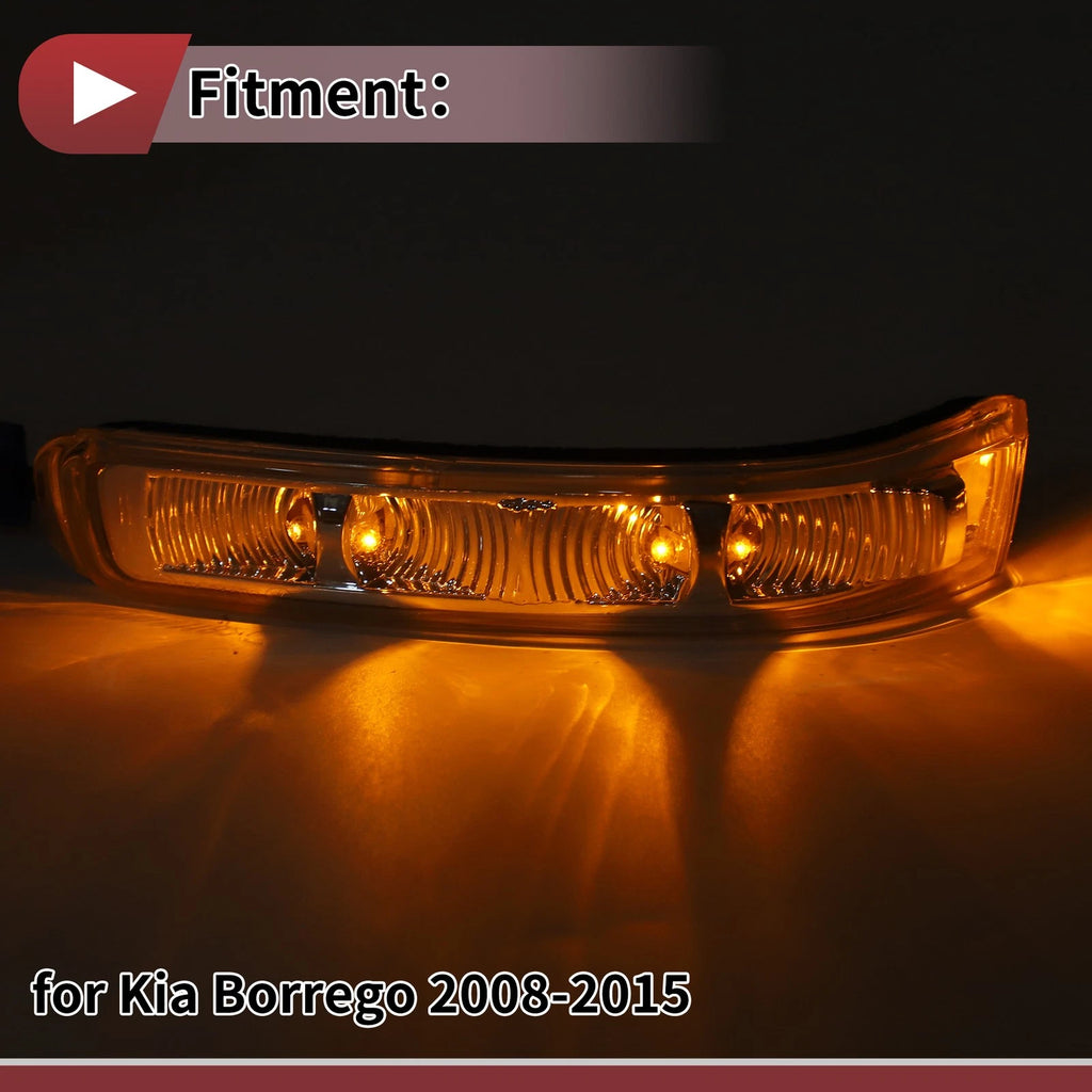 Front Left LED Mirror Turn Signal Light for Kia Borrego (2008–2015) No. 876132J000