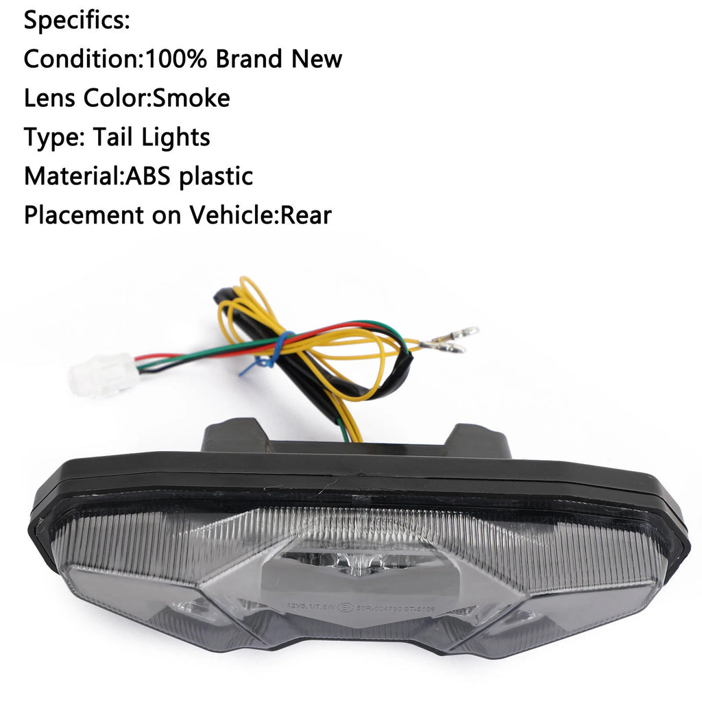LED Brake Running Tail Light for Yamaha FJ09 Tracer 900 MT-09 MT-10 (2015–2021)