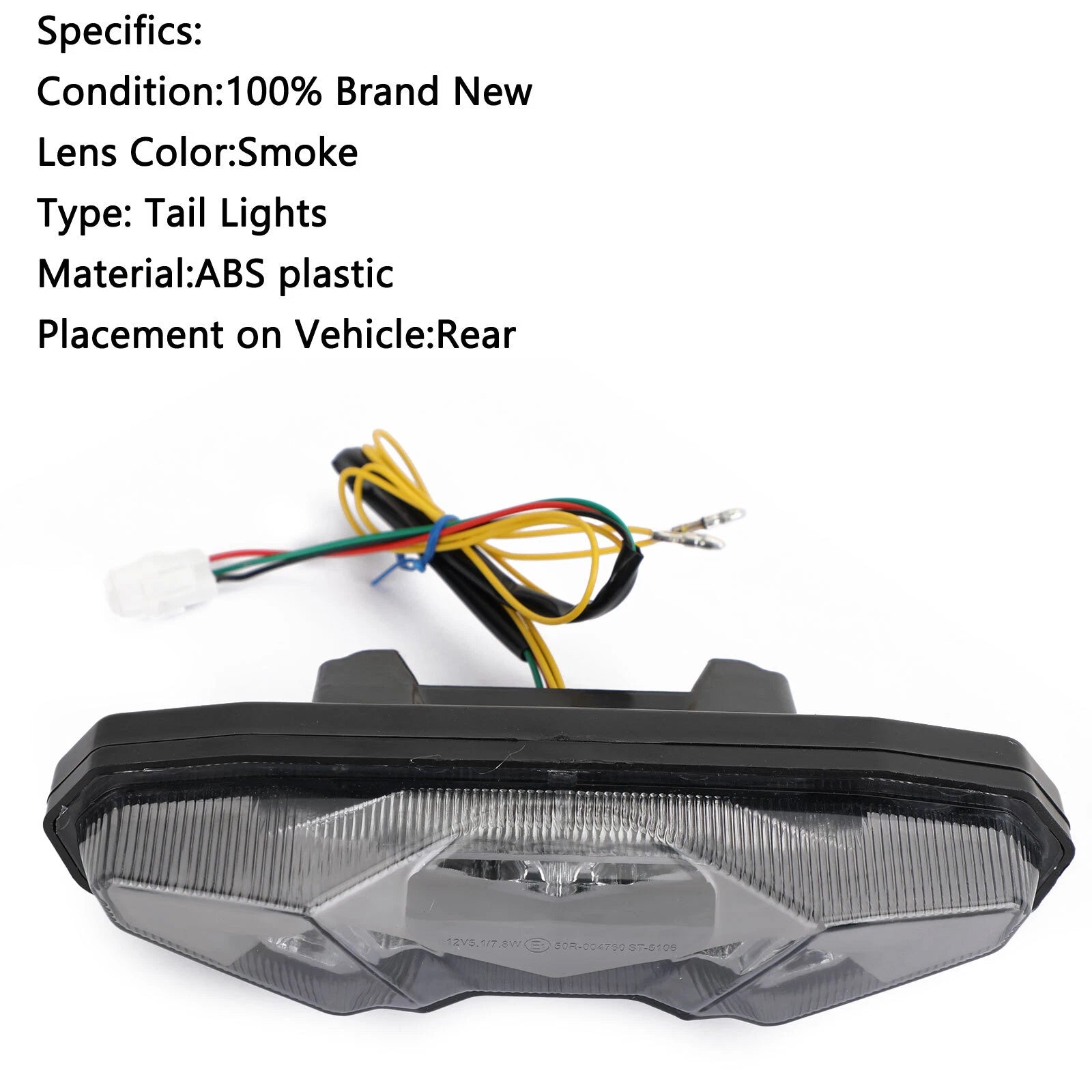 LED Brake Running Tail Light for Yamaha FJ09 Tracer 900 MT-09 MT-10 (2015–2021)