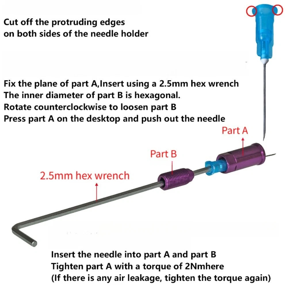 Rear Shock Inflation Tool for FOX X-FUSION CCDB (Standard Valve Thread)