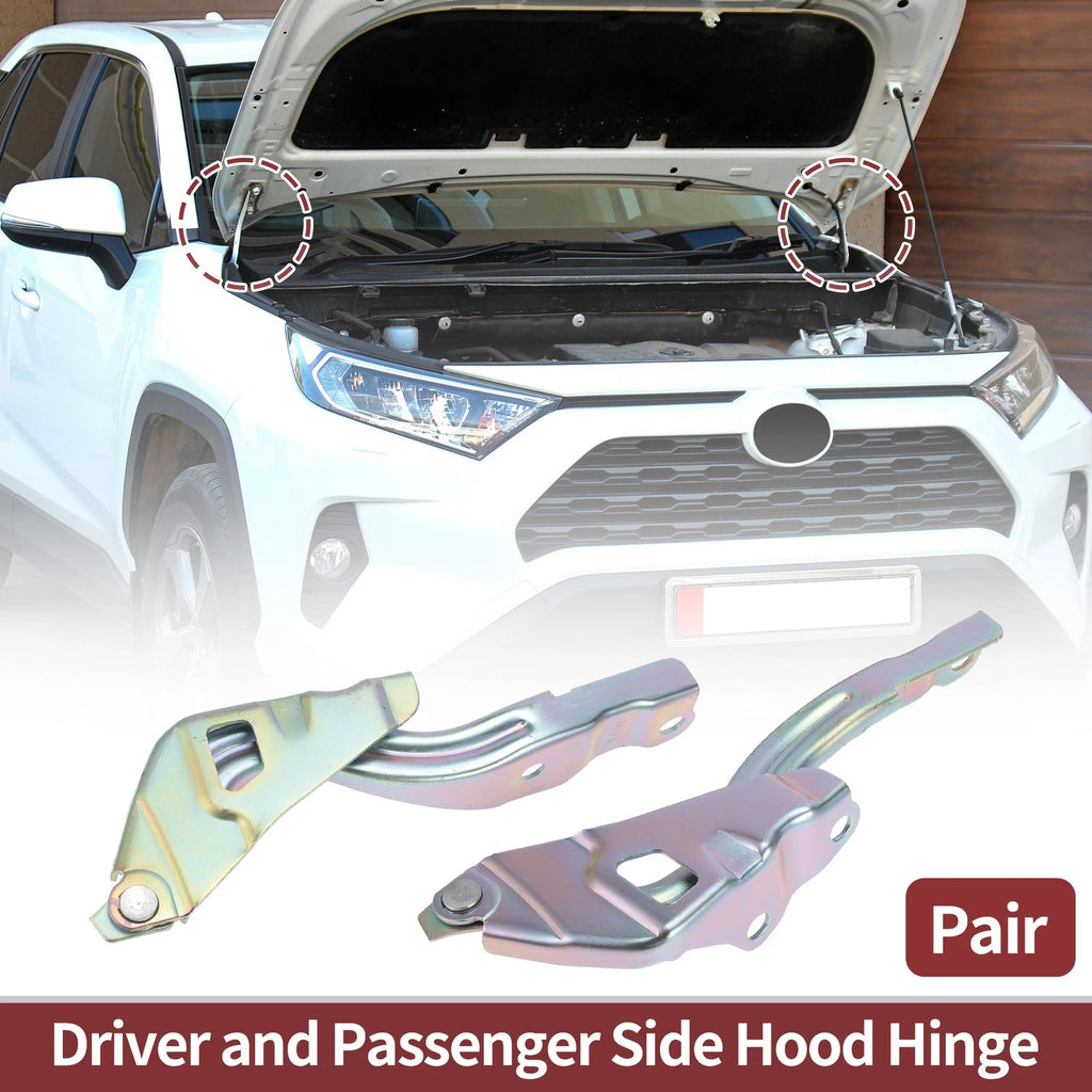 Hood Hinges Front Set for Hyundai Accent (2012–2017) Bonnet Brackets