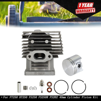 40mm Cylinder Piston Kit for Stihl FT250 HT250 FS250 FS250R FS202 (4134 020 1214)