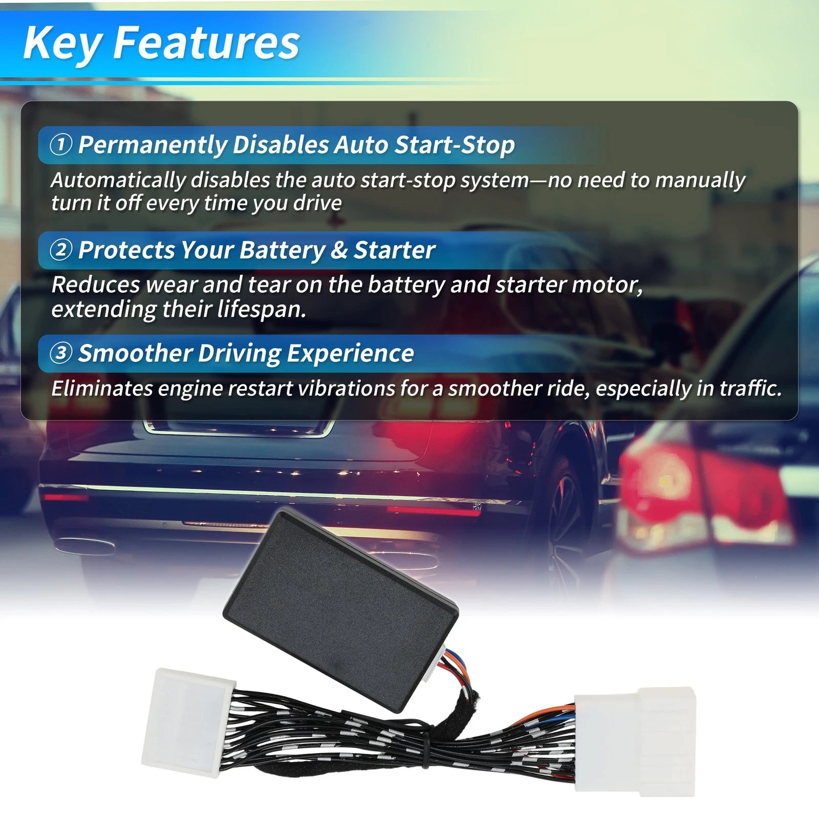 Auto Start Stop Eliminator for Subaru Legacy (2023–2025) Auto Stop Disable