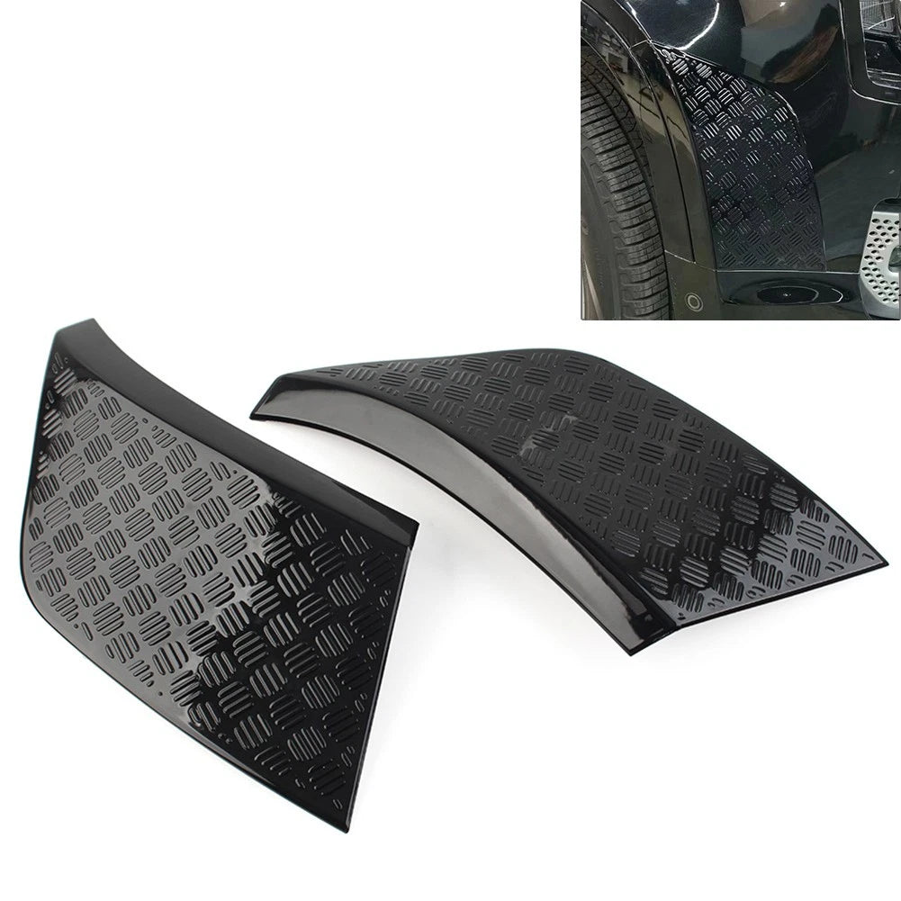 Front Bumper Side Protect Cover for Land Rover Defender 90 110 (2020–2023) Gloss Black