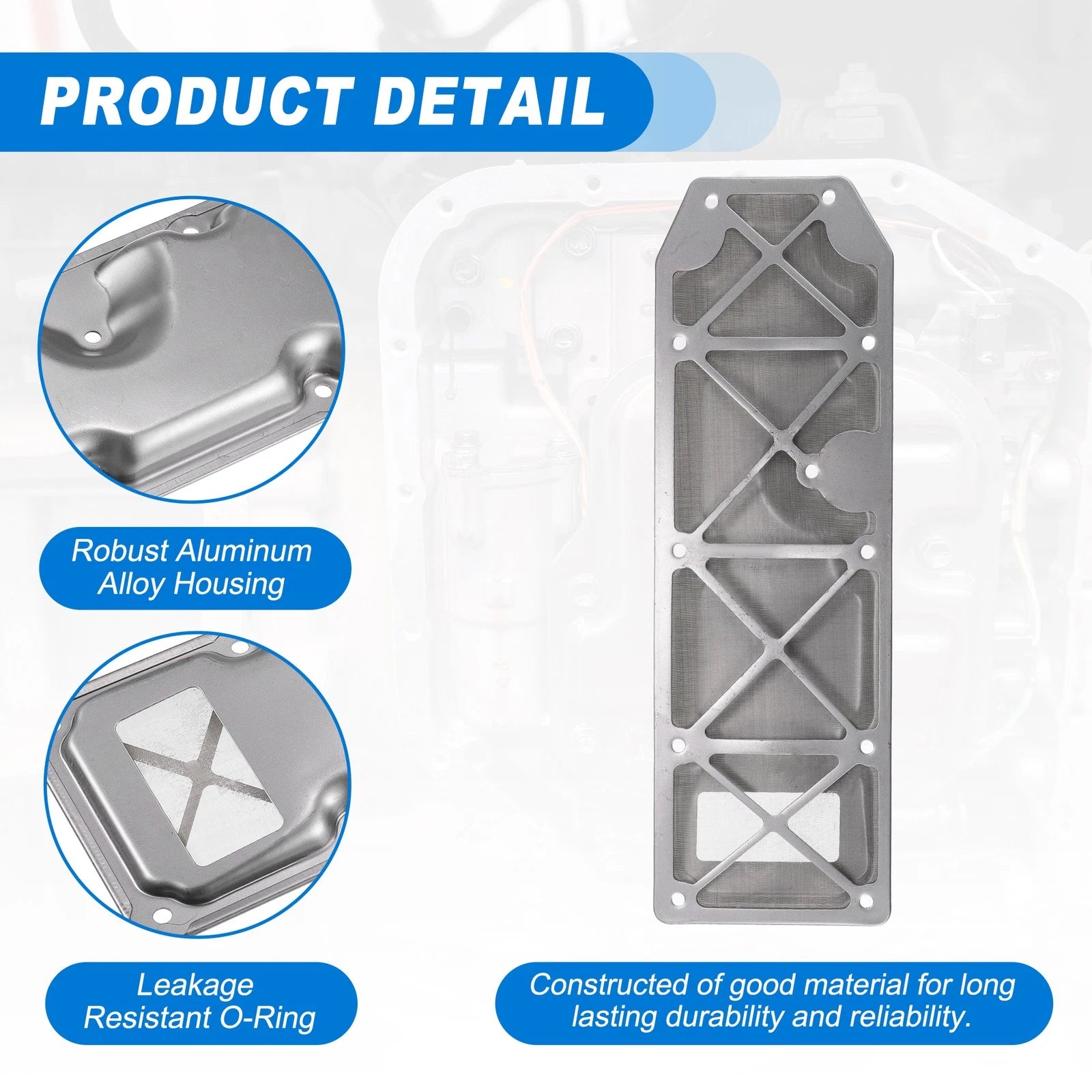 Transmission Fluid Filter Oil Pan Replacement for Mitsubishi Montero (2001–2006)