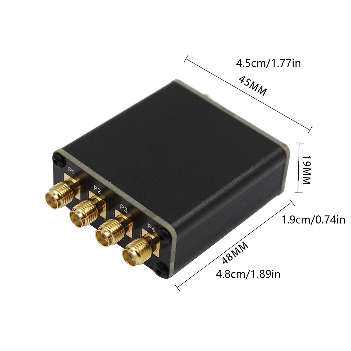 Active RF Isolated Splitter for RF Signals SDR GPSDO Antenna