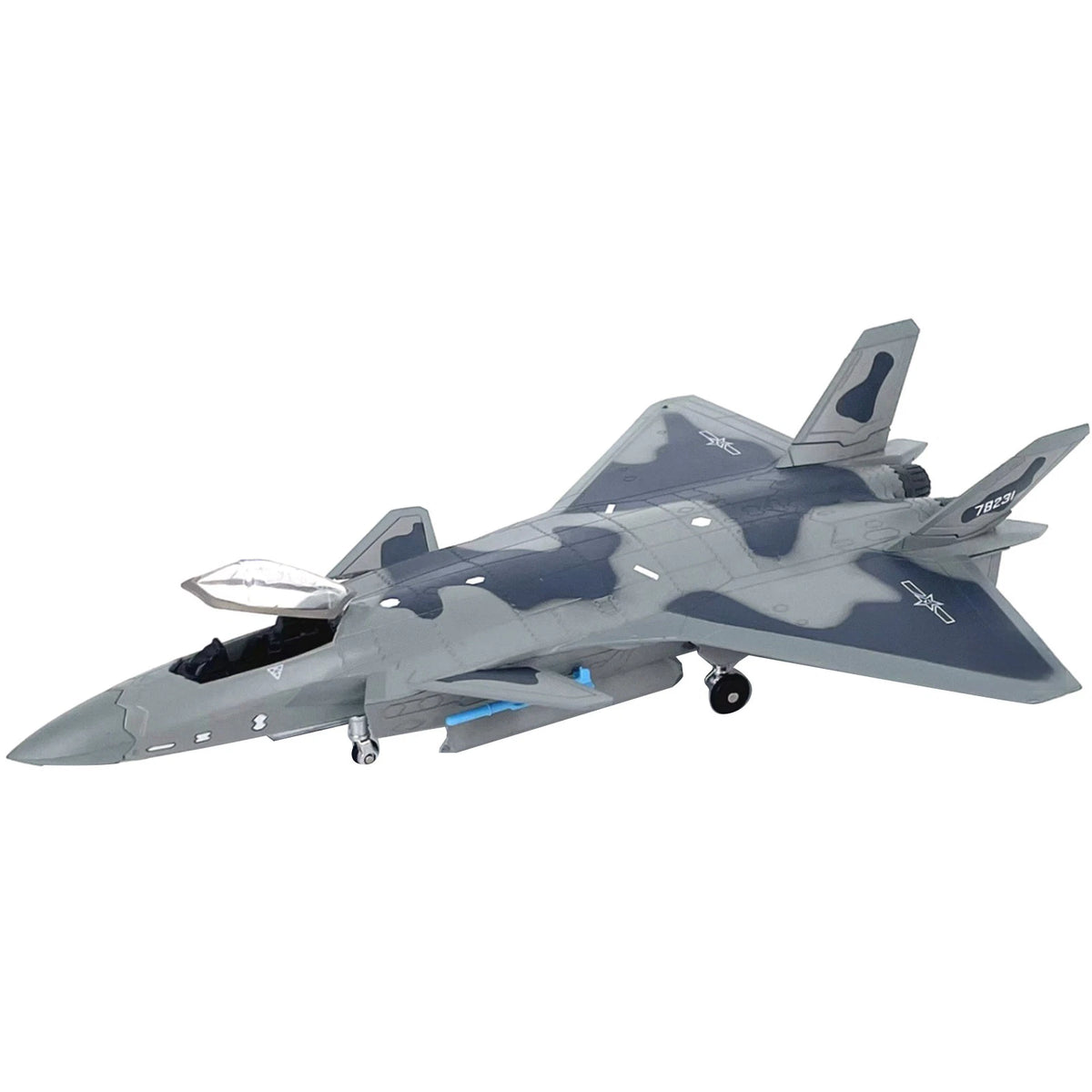 Chengdu J-20 Fighter Model 1/100 Diecast Alloy Souvenir (2016–Present)