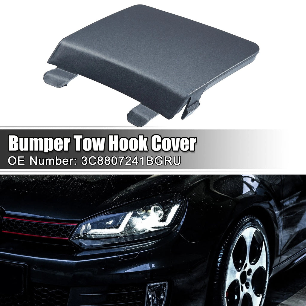 Bumper Tow Hook Cover for Volkswagen CC (2009–2017) - Gray