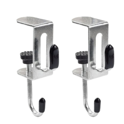 2 Hook Desk Organizer for Cold Rolled Steel (No Drill Installation)